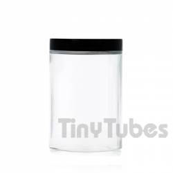Frasco de vidro transparente de 1.000 ml