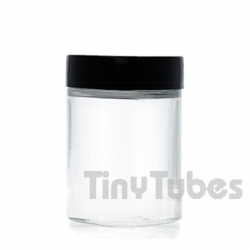 Frasco de vidro transparente de 750ml