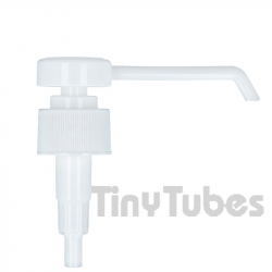 Dosificador branco largo para liquidos de 28 Tube 145mm