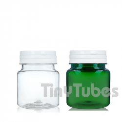 Frasco para comprimidos de 60ml Tampa Articulada