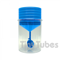 Embalagem para amostras sólidas com tampa à pressão 60ml
