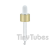 Conta Gotas 20/410 Ouro e Branco
