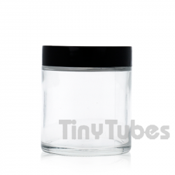 Boião Vidro Transparente 125ml